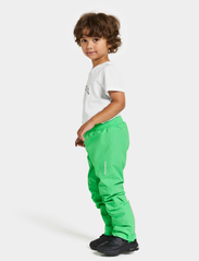 Didriksons - IDUR KIDS PANTS 4 - spodnie z powłoką shell i przeciwdeszczowe - frog green - 4