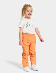 Didriksons - IDUR KIDS PANTS 4 - spodnie z powłoką shell i przeciwdeszczowe - papaya orange - 3