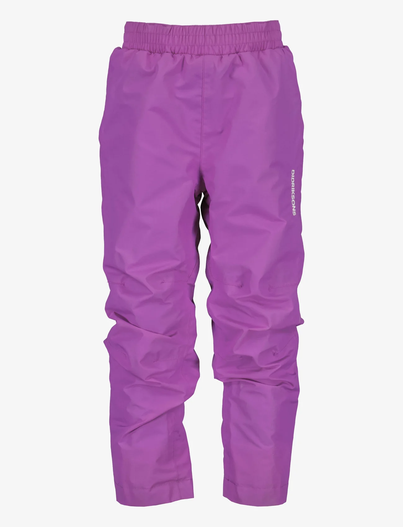 Didriksons - IDUR KIDS PANTS 4 - spodnie z powłoką shell i przeciwdeszczowe - tulip purple - 0