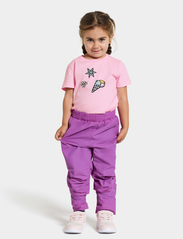 Didriksons - IDUR KIDS PANTS 4 - shell & rain pants - tulip purple - 3