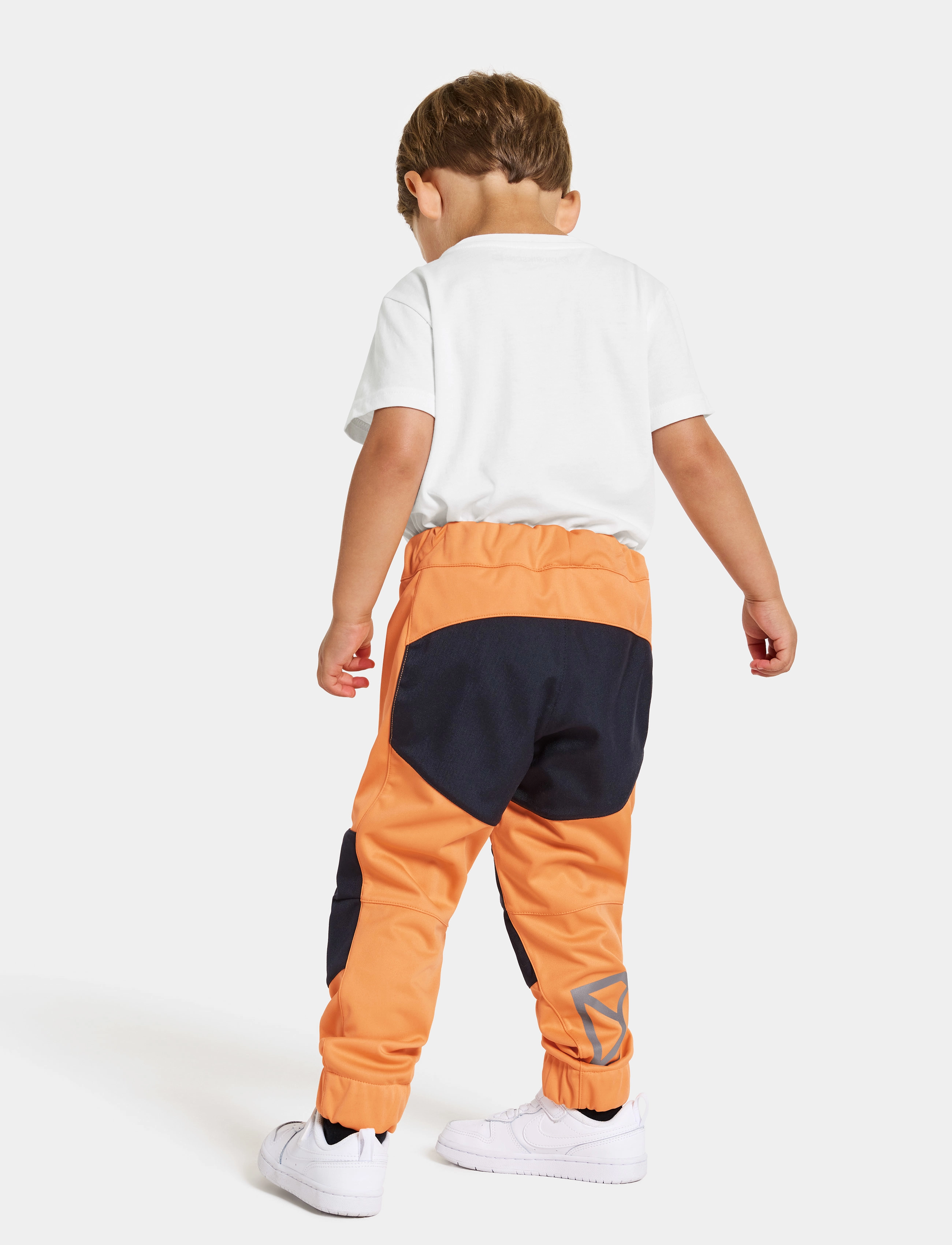 Didriksons - LÖVET KIDS PANT 8 - papaya orange - 5