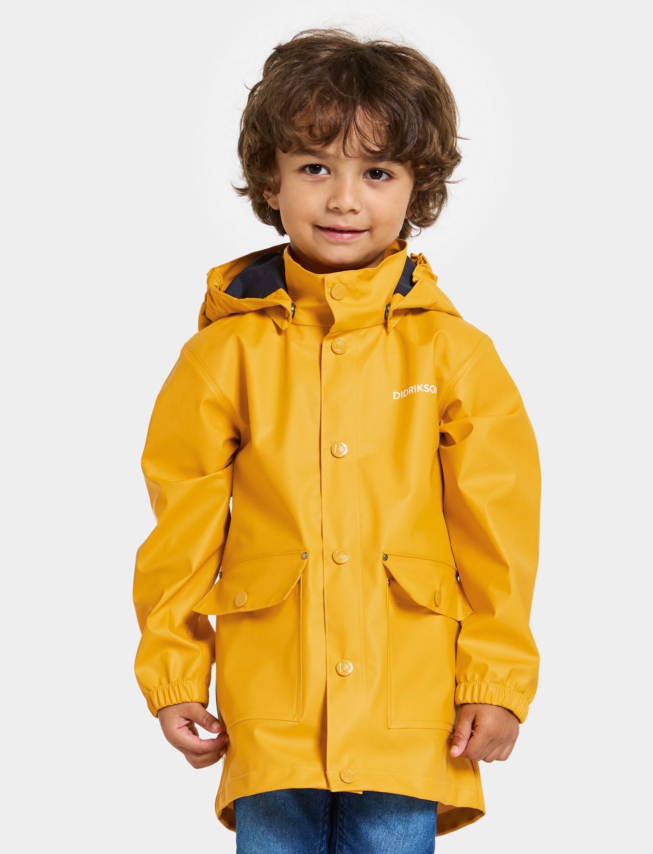 Didriksons - JOJO KIDS JKT - shell & rain jackets - oat yellow - 0