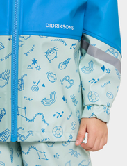 Didriksons - WATERMAN PR KIDS 8 - regnställ - doodle pale mint - 8