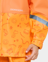 Didriksons - WATERMAN PR KIDS 8 - regnsett - doodle papaya orange - 7