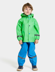 Didriksons - SLASKEMAN KIDS SET 2 - zestawy przeciwdeszczowe - frog green - 3