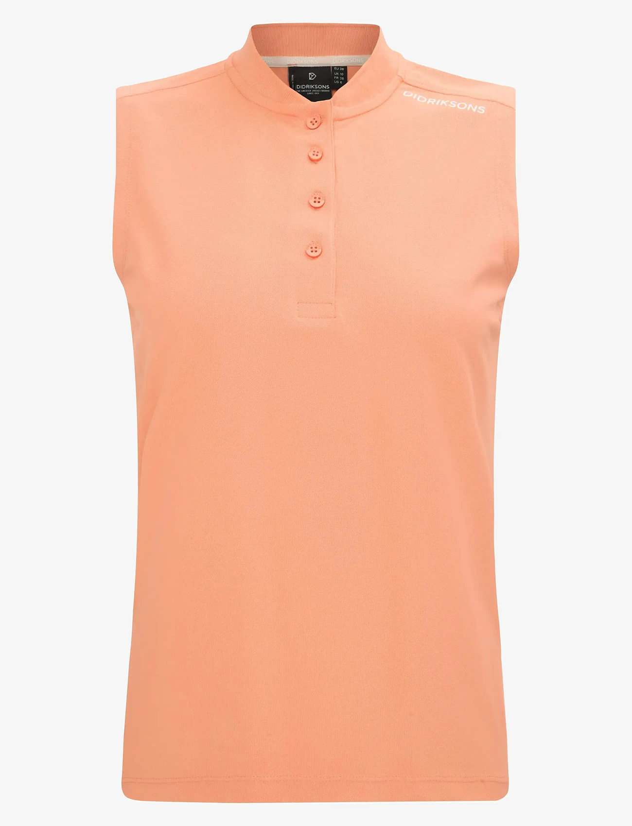 Didriksons - NIKKI WNS POLO - poloer - clay pink - 1