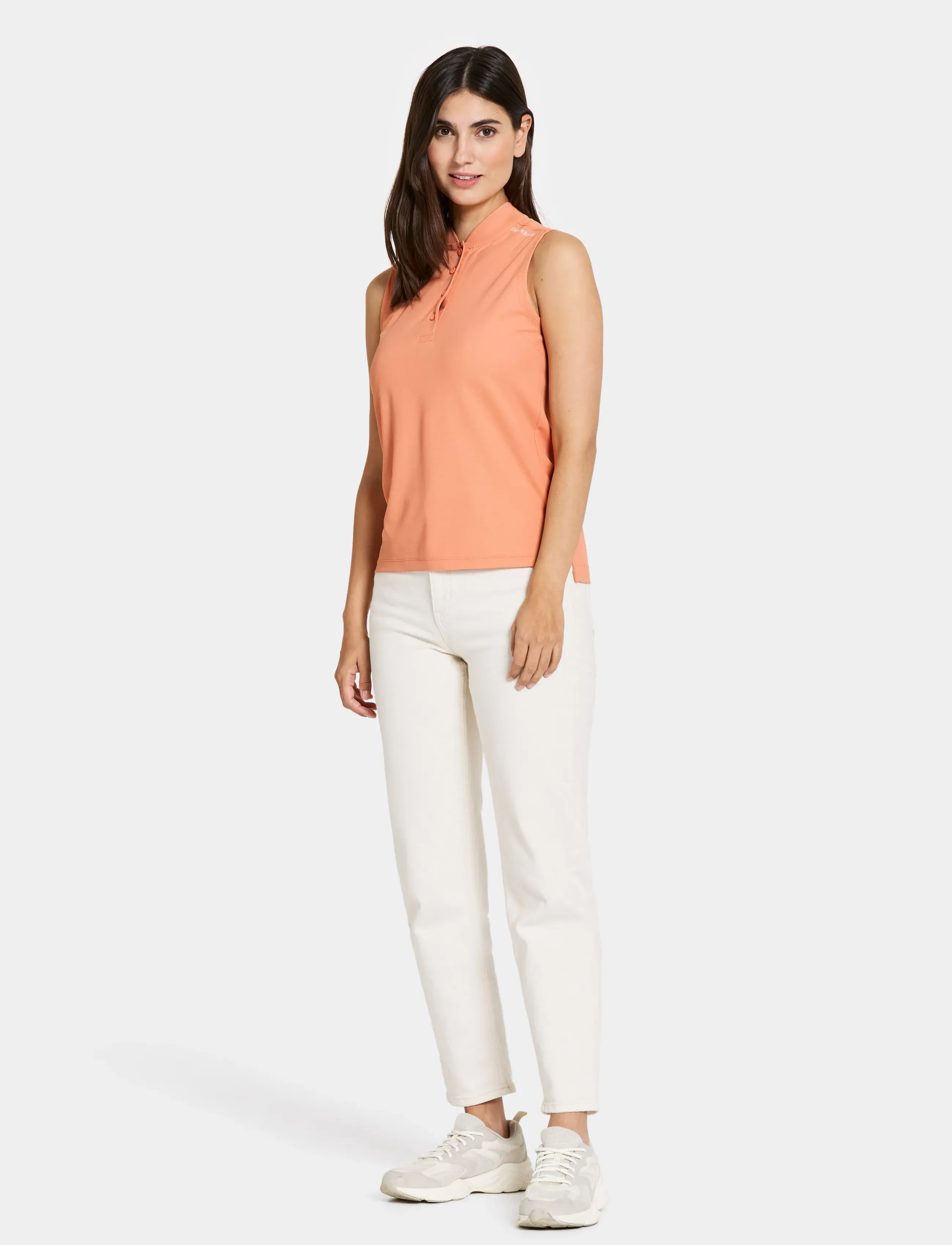 Didriksons - NIKKI WNS POLO - urheilutopit - clay pink - 2