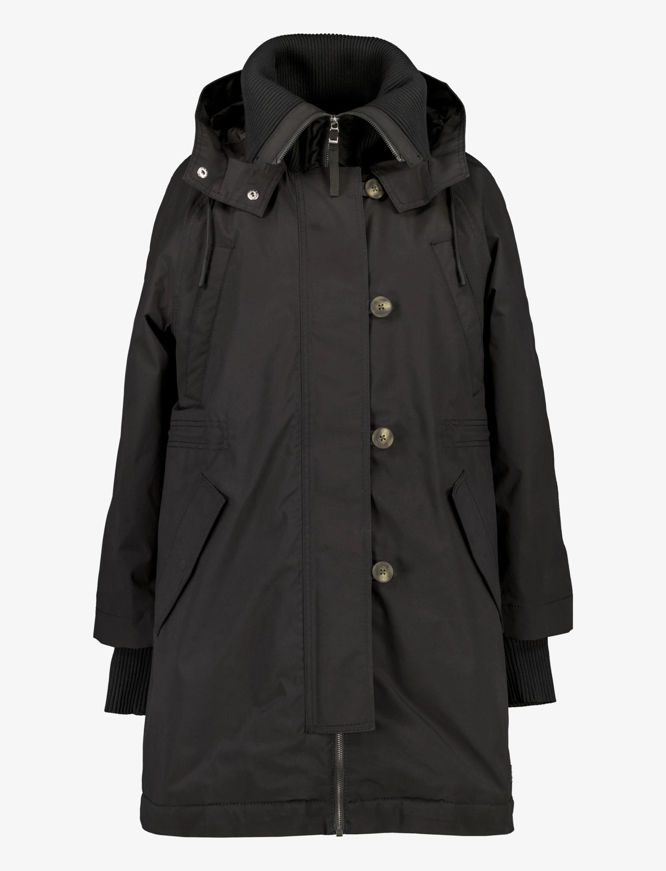 Didriksons ANITA WNS PARKA - Didriksons - BLACK / black