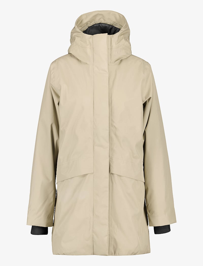 Didriksons - CAJSA WNS PARKA 6 - jacken - almost beige - 1
