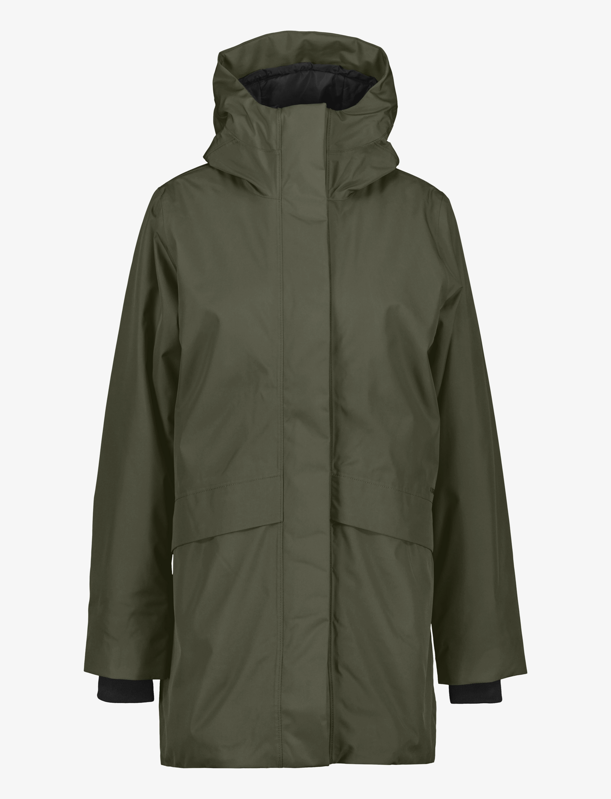 Didriksons CAJSA WNS PARKA 6 - Didriksons - DEEP GREEN / khaki/green