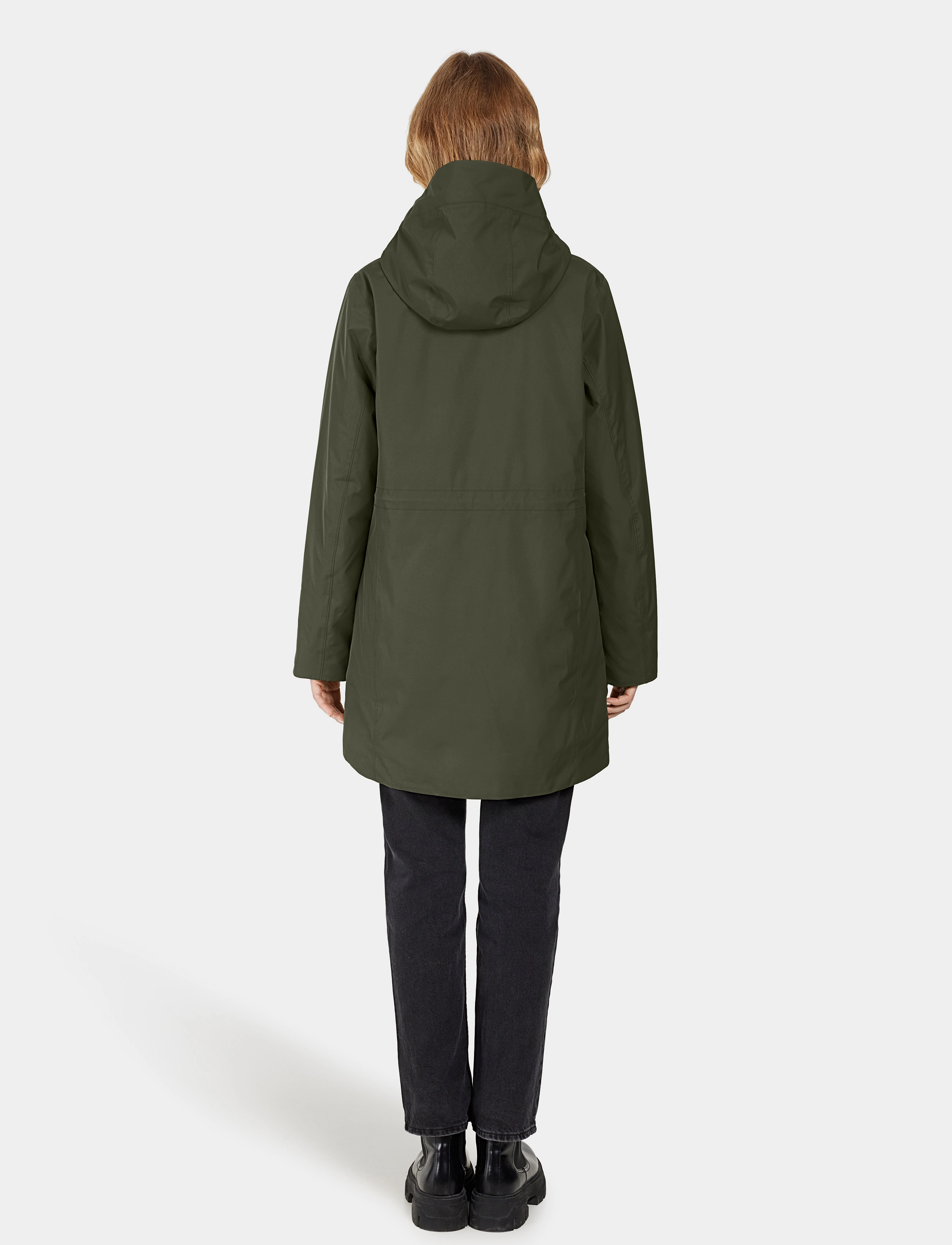 Didriksons - CAJSA WNS PARKA 6 - „parka“ stiliaus paltai - deep green - 3
