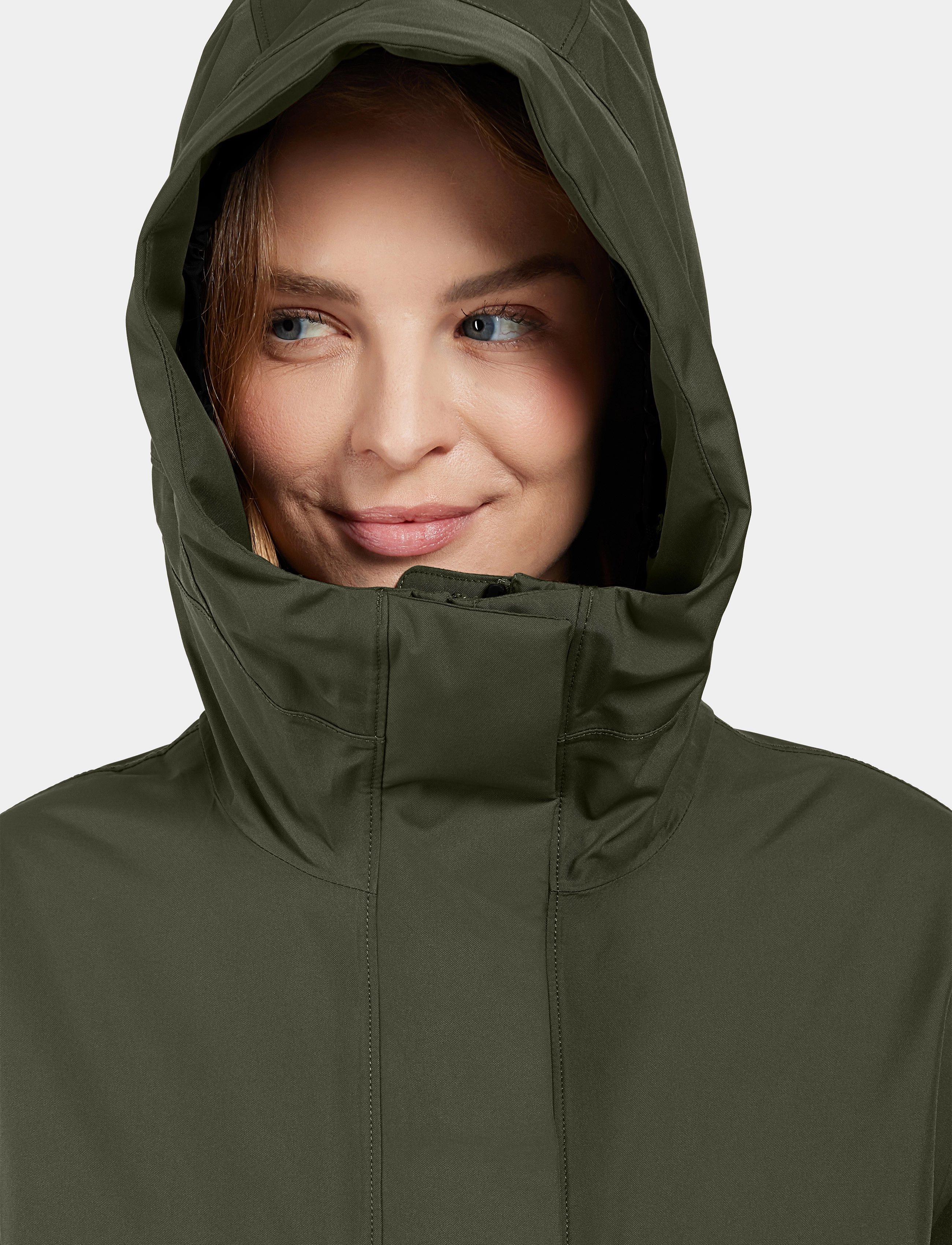 Didriksons - CAJSA WNS PARKA 6 - „parka“ stiliaus paltai - deep green - 4