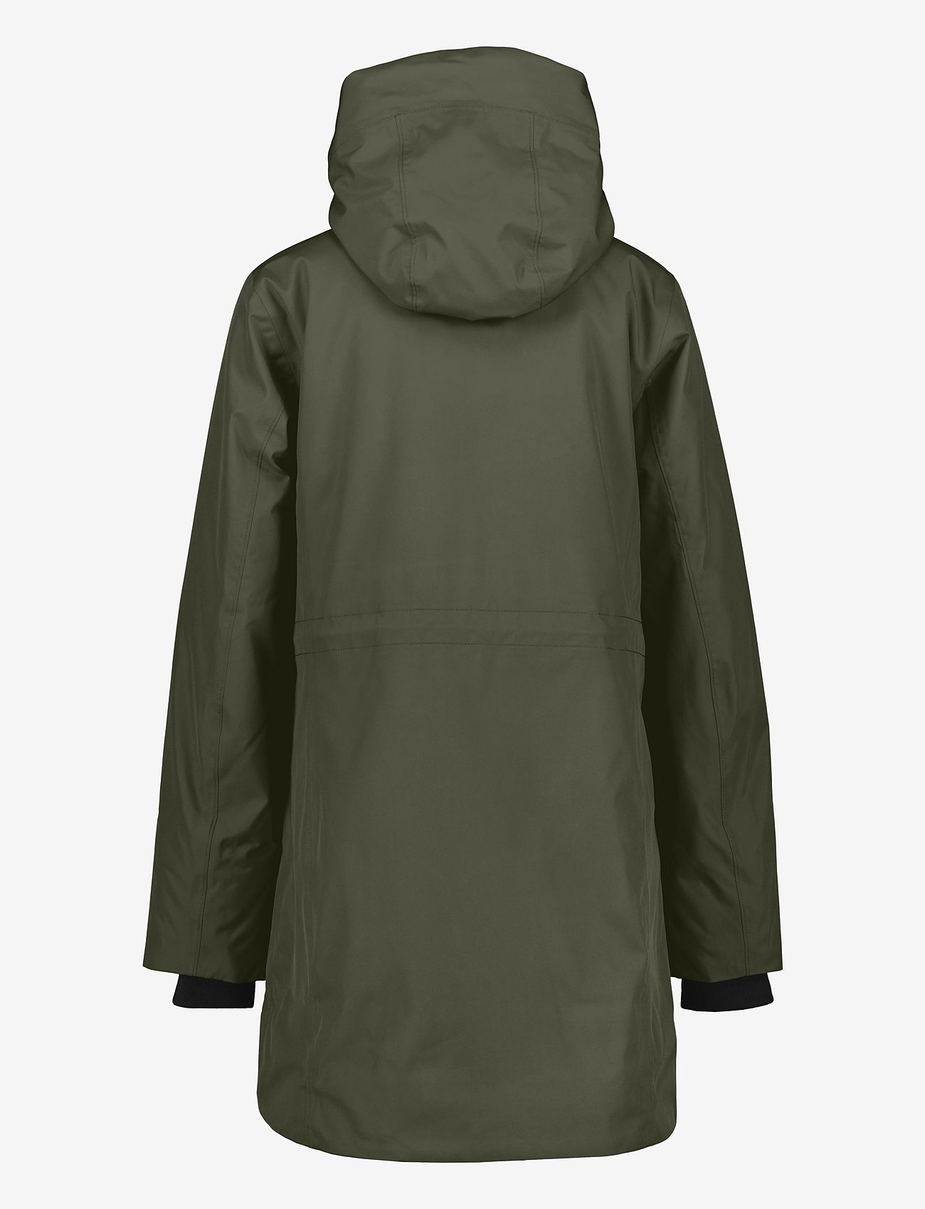 Didriksons - CAJSA WNS PARKA 6 - jacken - deep green - 2