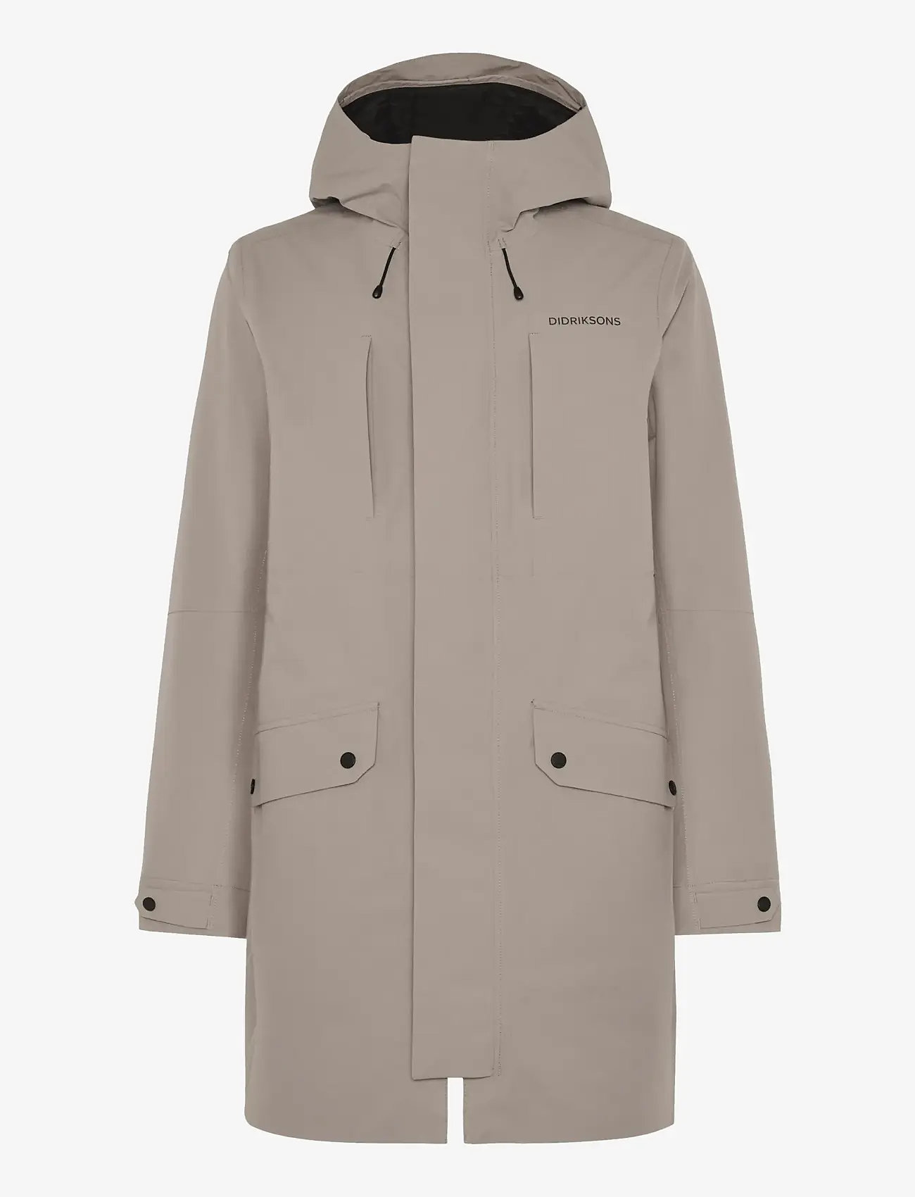 Didriksons - FALKE USX PARKA - parkas - ash brown - 0