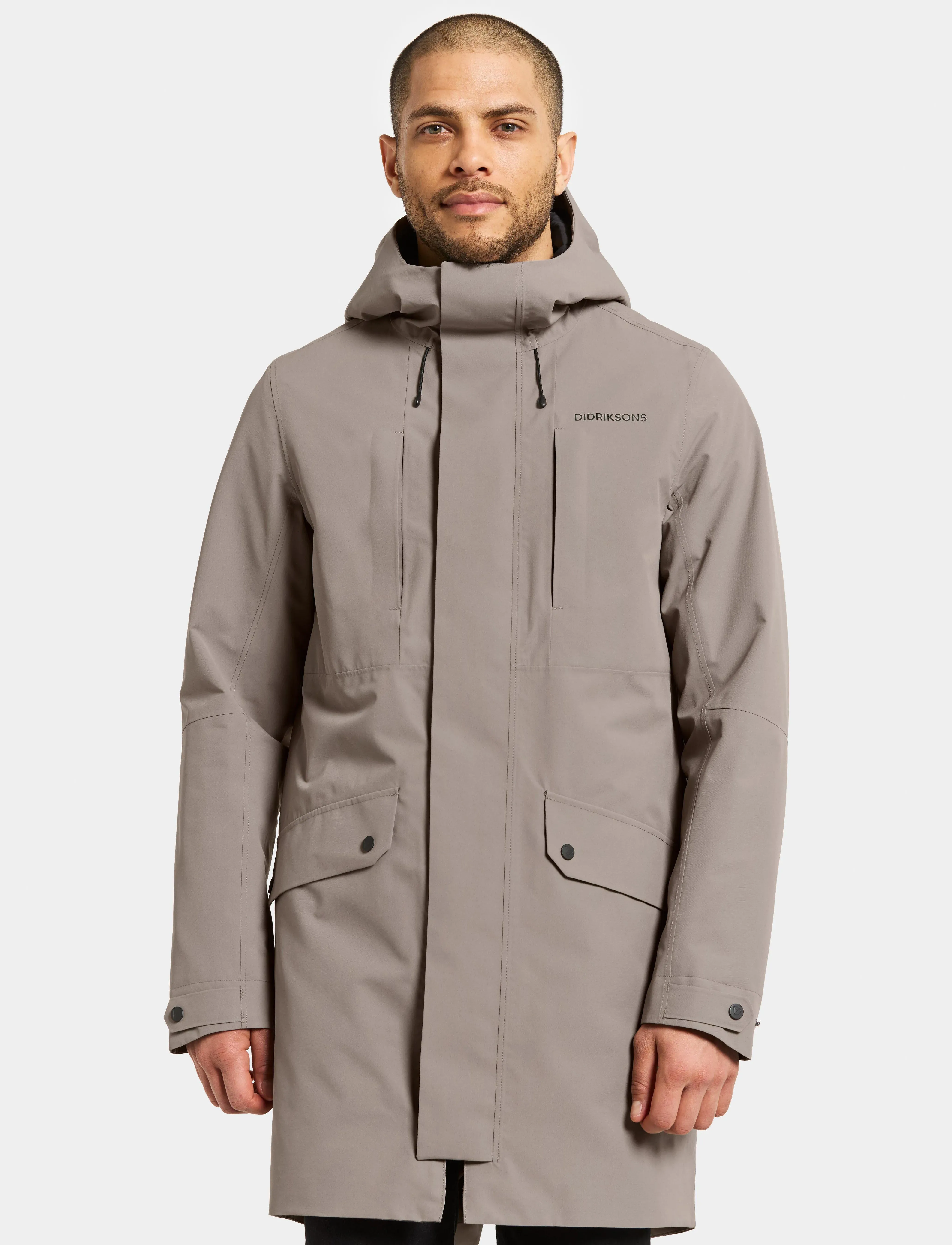 Didriksons Falke Usx Parka, XL, Brown, Sport Jackets > Sport Parkas, Herre