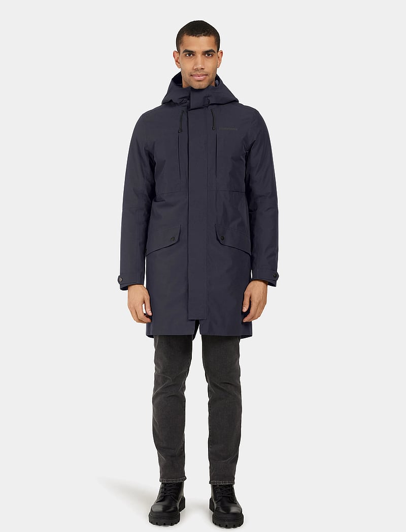 Didriksons - FALKE USX PARKA - parka coats - dark night blue - 3