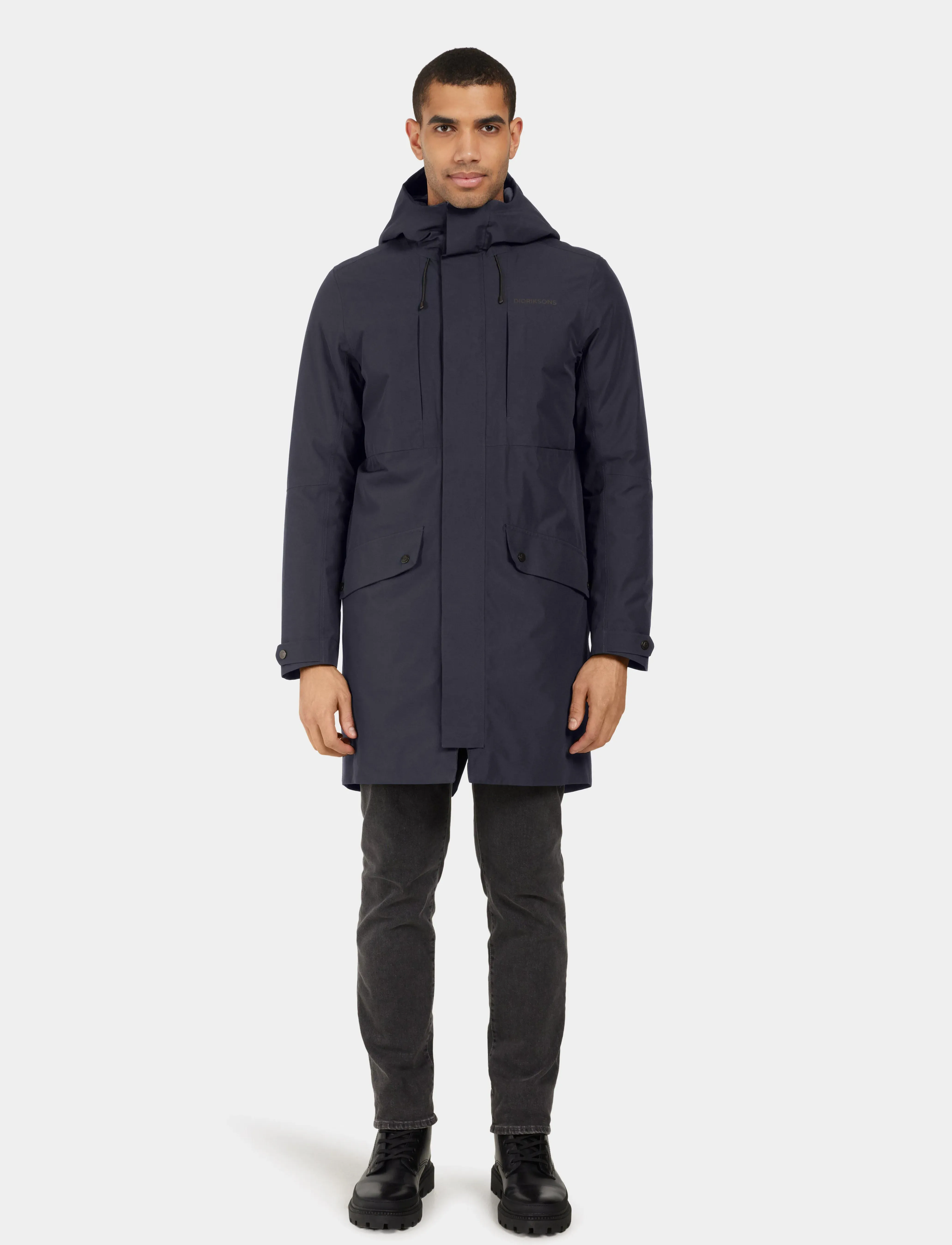 Didriksons - FALKE USX PARKA - winterjacken - dark night blue - 3