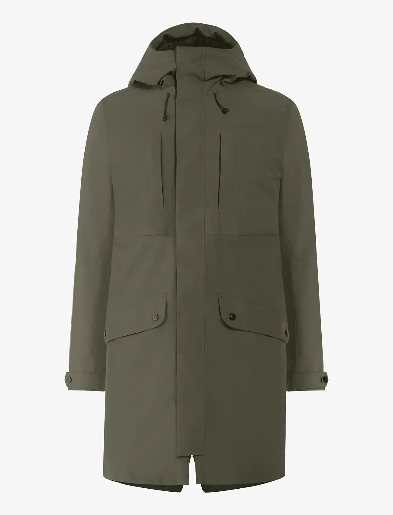 Didriksons - FALKE USX PARKA - vinterjakker - deep green - 1