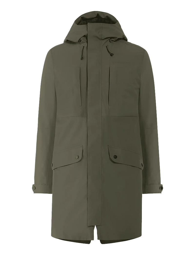 Didriksons - FALKE USX PARKA - parkas - deep green - 1