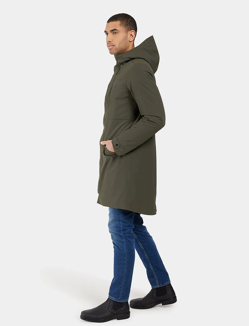 Didriksons - FALKE USX PARKA - vinterjakker - deep green - 5