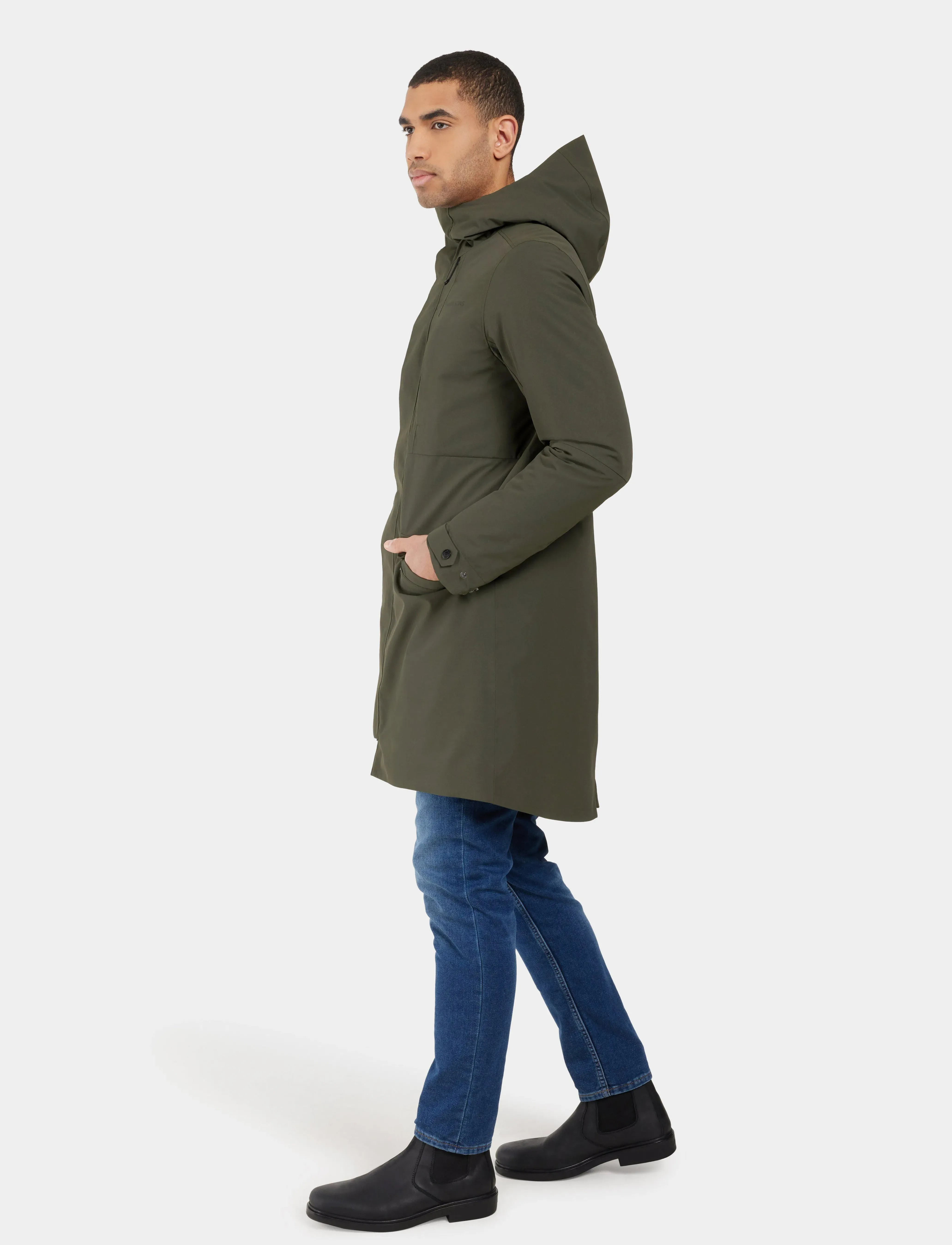 Didriksons - FALKE USX PARKA - parkas - deep green - 5