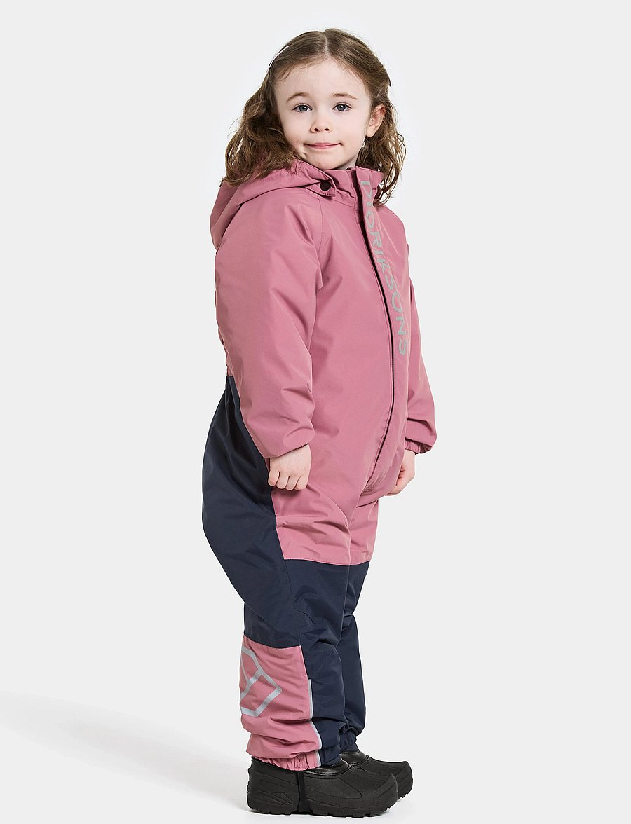 Didriksons - TALVI KIDS COVER - ytterkläder - heather pink - 4