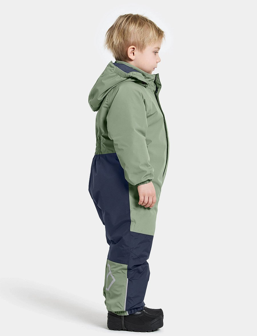 Didriksons - TALVI KIDS COVER - outdoor - light moss - 4