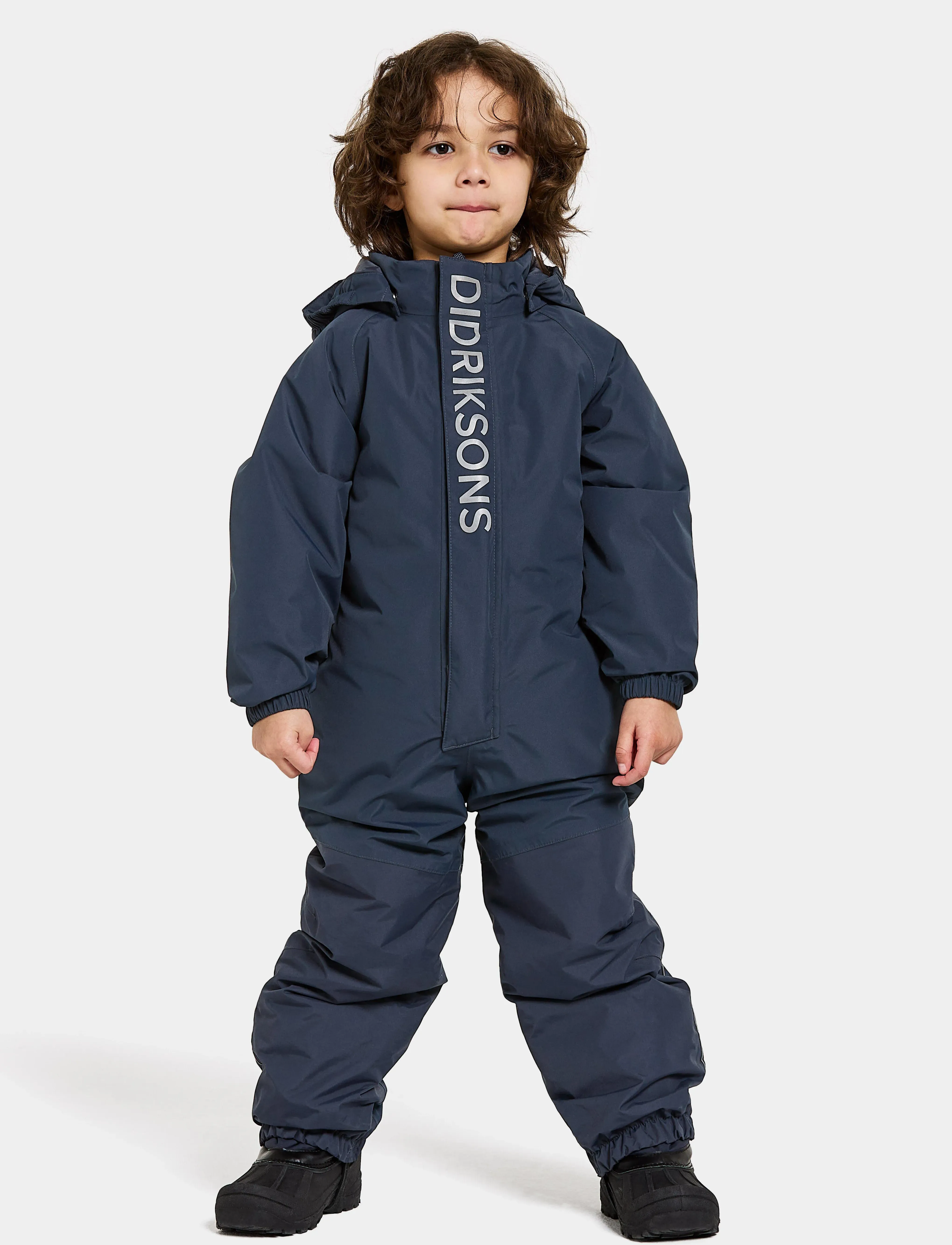 Didriksons Talvi Kids Cover, Børn, Børneflyverdragt, Navy, Str: 98