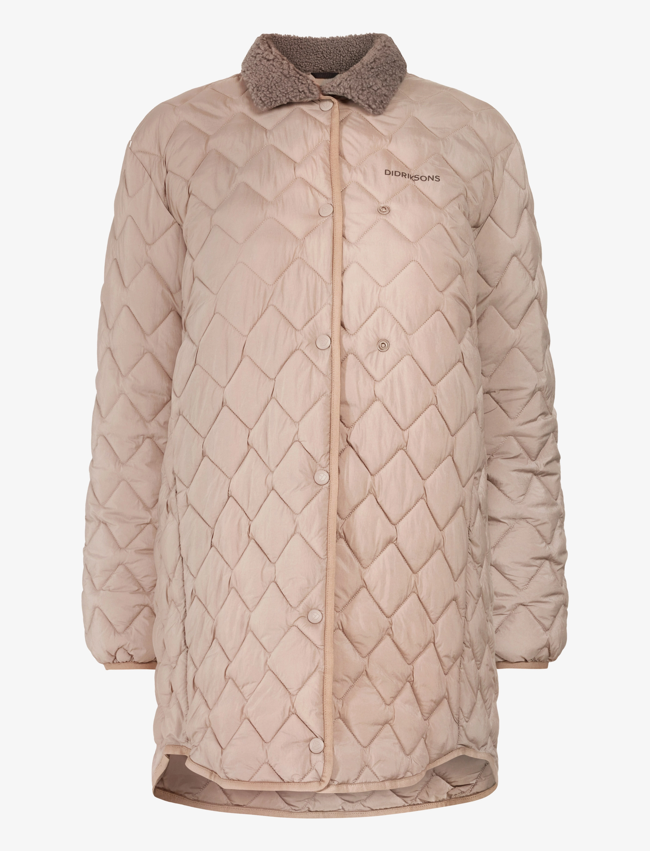 Didriksons BETINA WNS PARKA - Didriksons - ASH BROWN / beige