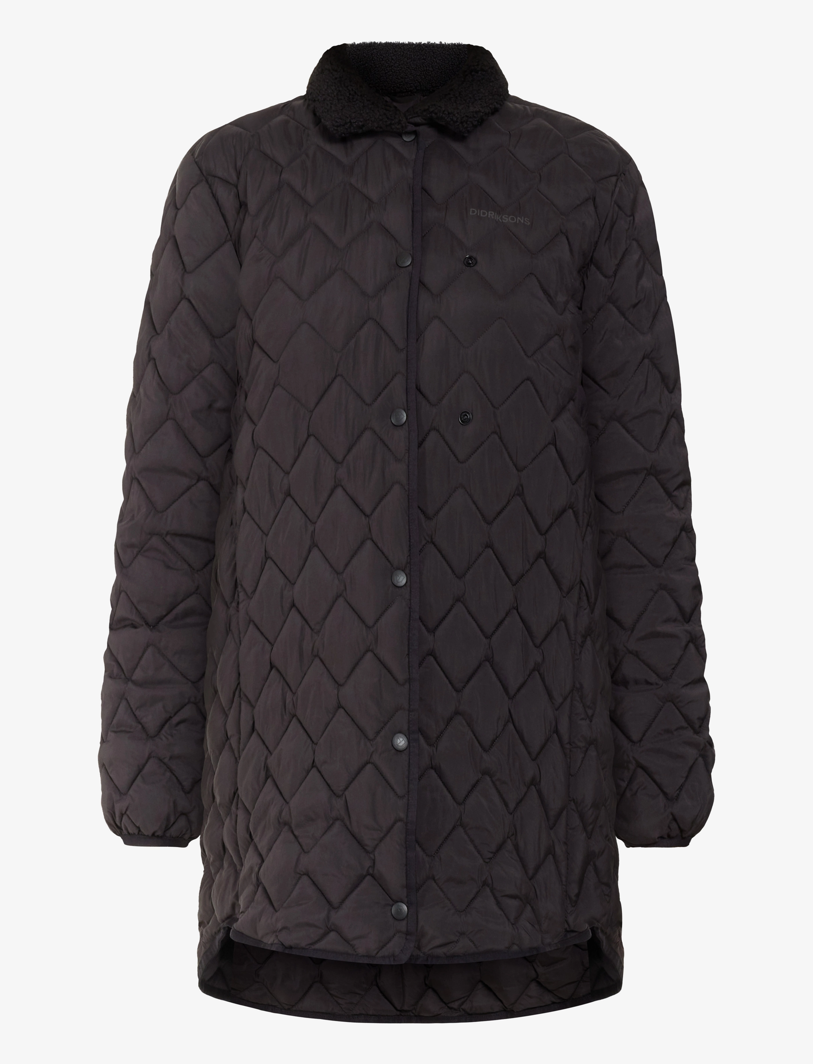 Didriksons BETINA WNS PARKA - Didriksons - BLACK / black