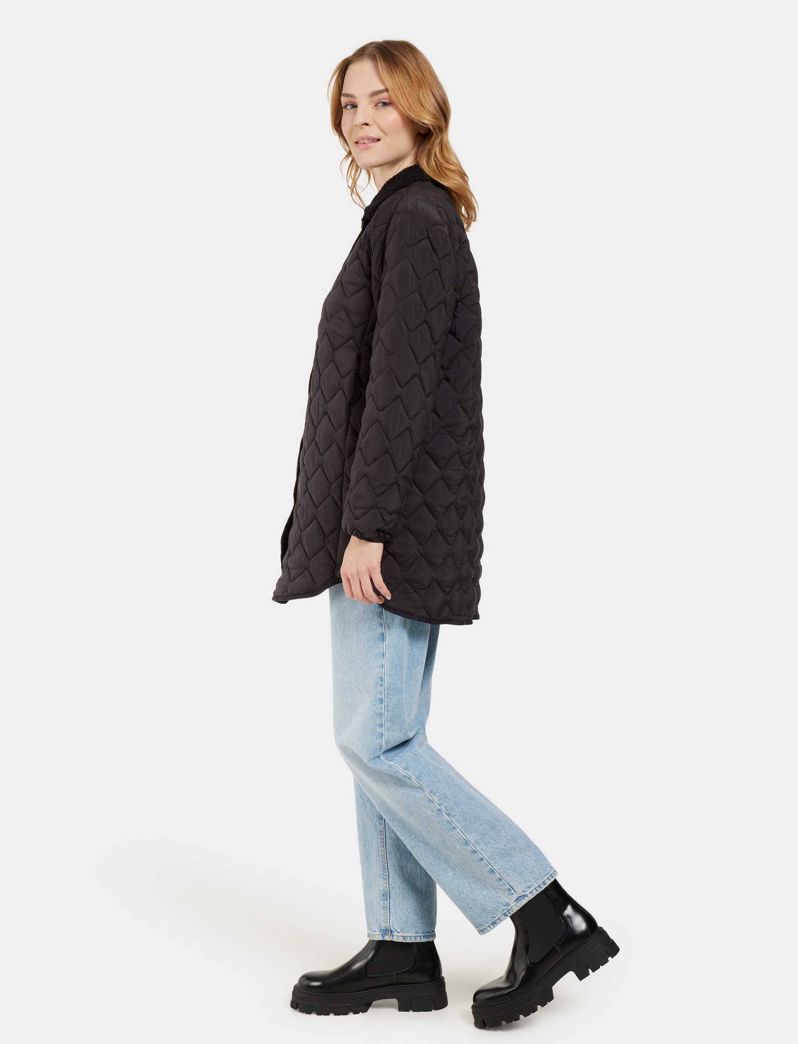 Didriksons - BETINA WNS PARKA - overtøj - black - 4