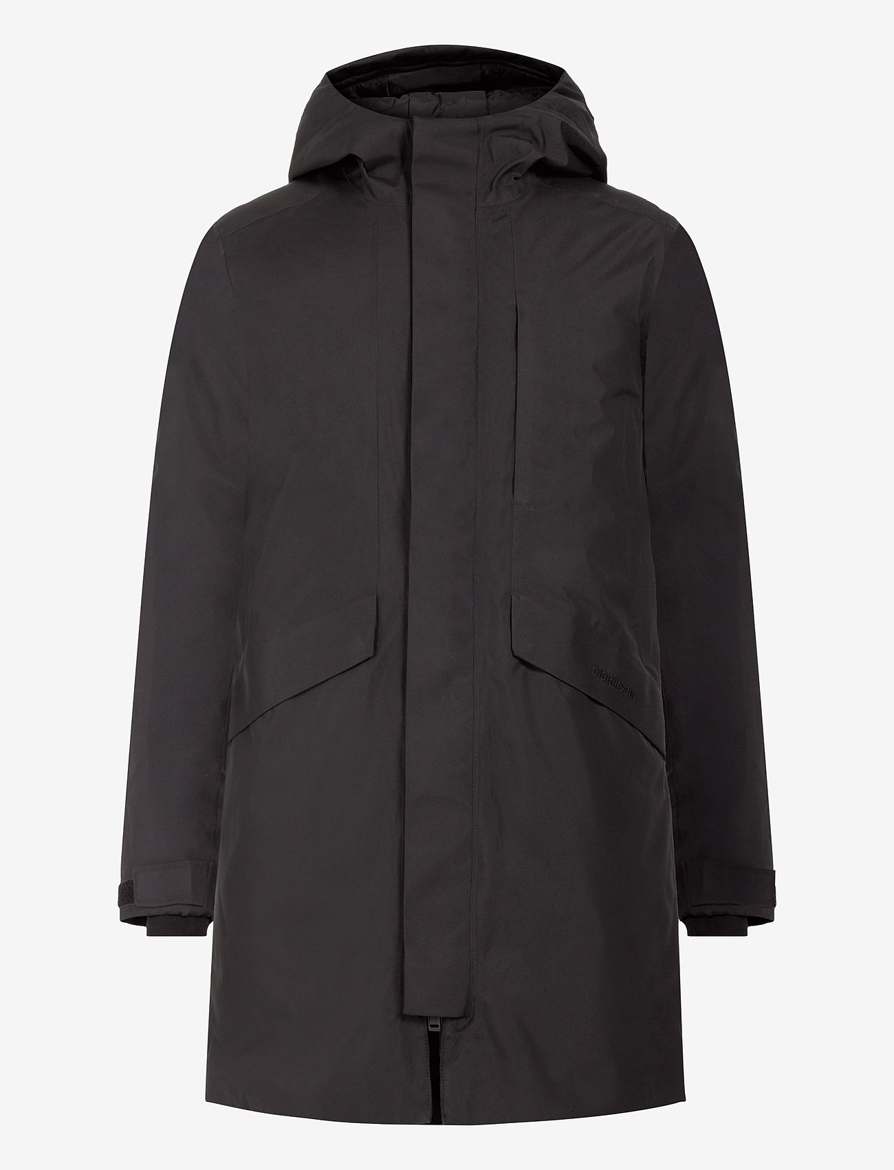 Didriksons - KENNY USX PARKA 7 - parkasjackor - black - 1