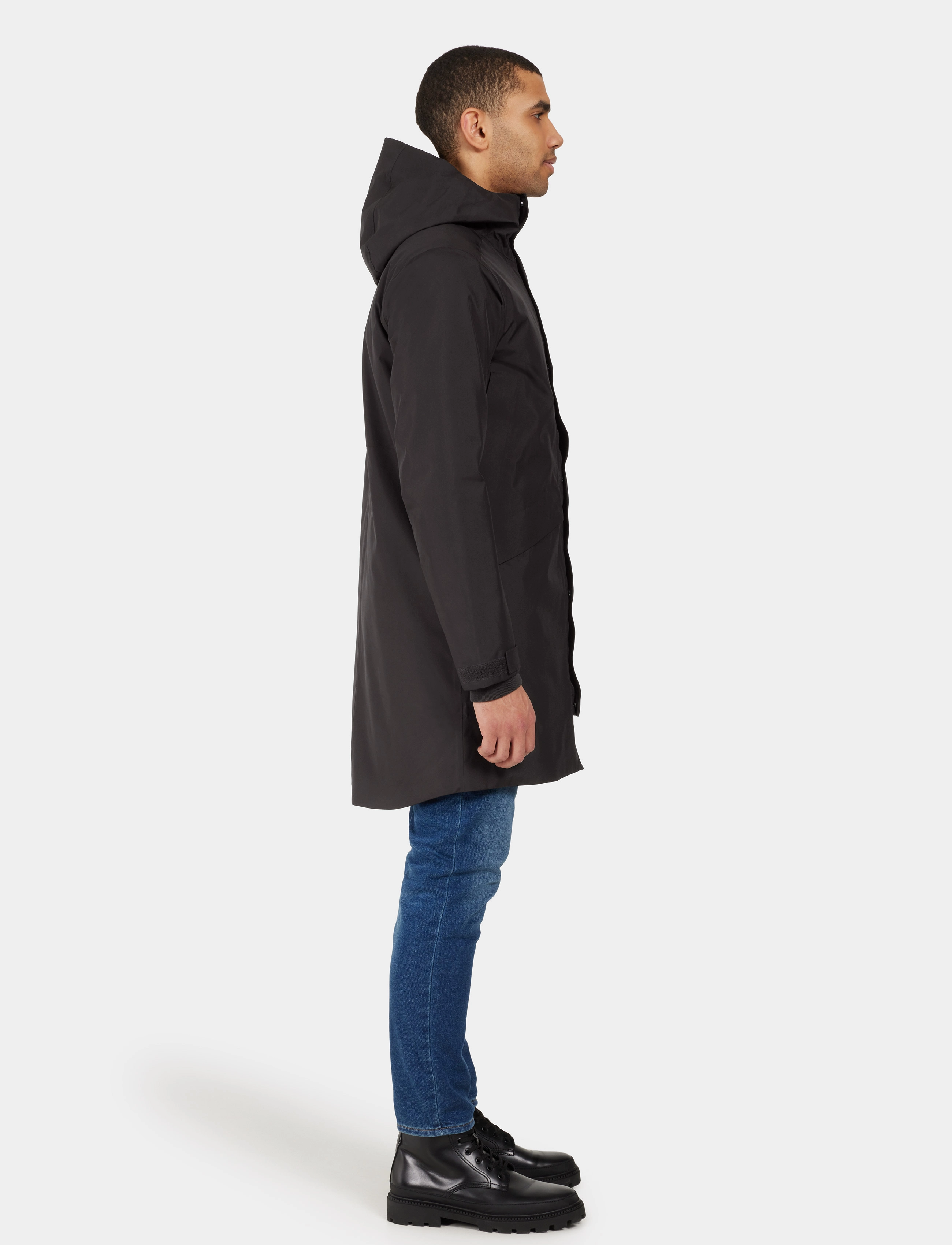 Didriksons - KENNY USX PARKA 7 - winter jackets - black - 5