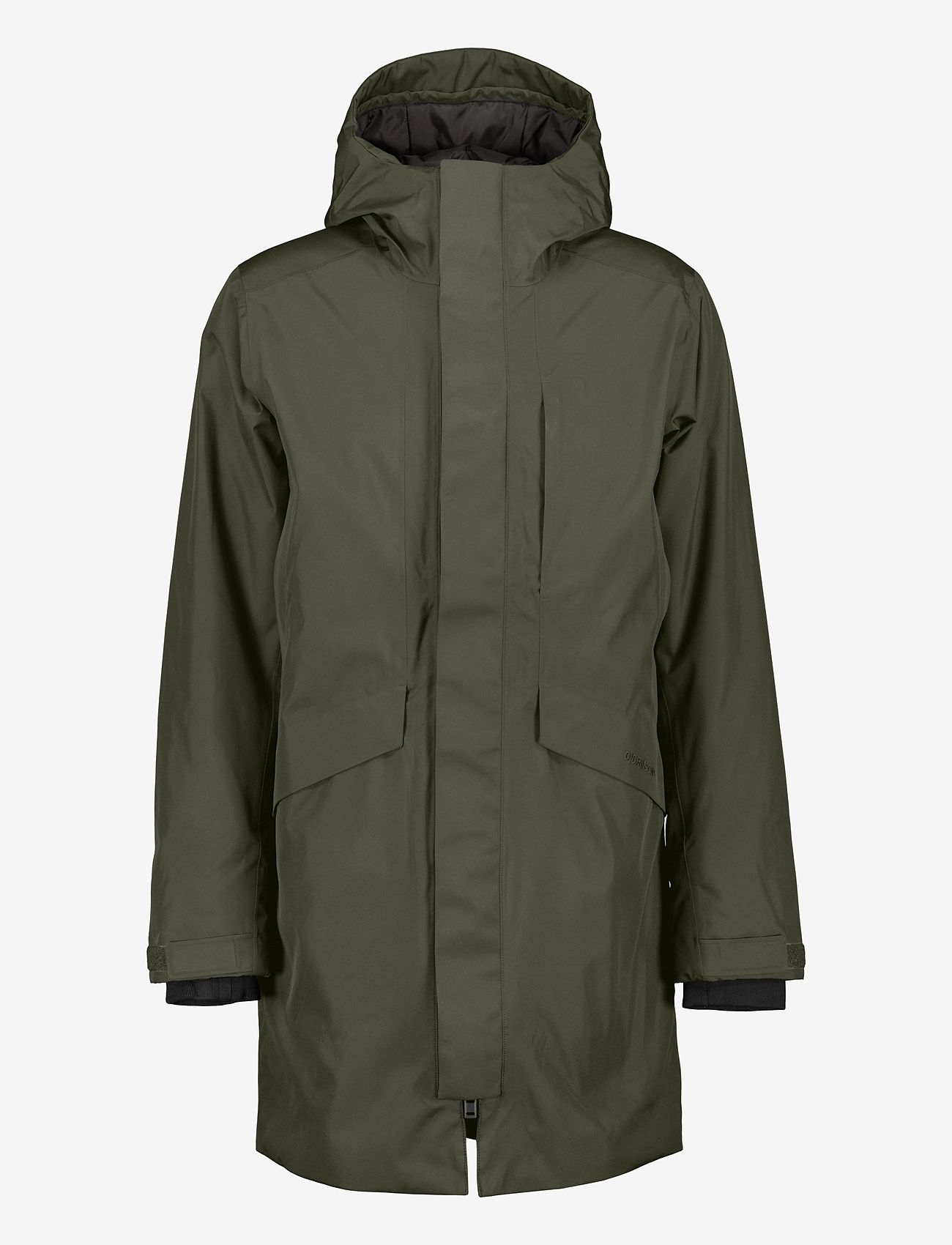 Didriksons - KENNY USX PARKA 7 - parka coats - deep green - 1