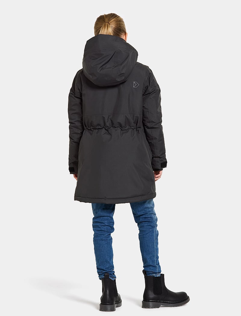 Didriksons - PORFYR KIDS PARKA - black - 4