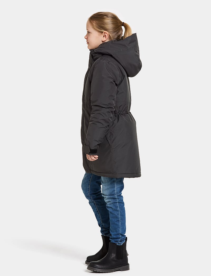 Didriksons - PORFYR KIDS PARKA - black - 5