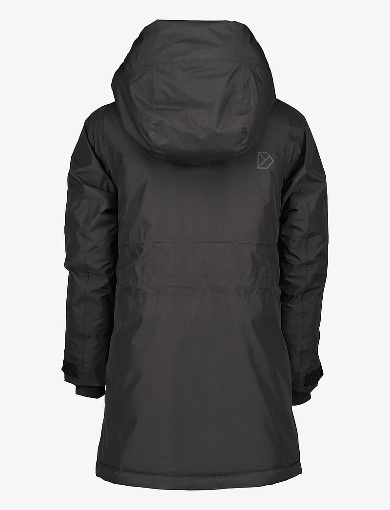 Didriksons - PORFYR KIDS PARKA - black - 2