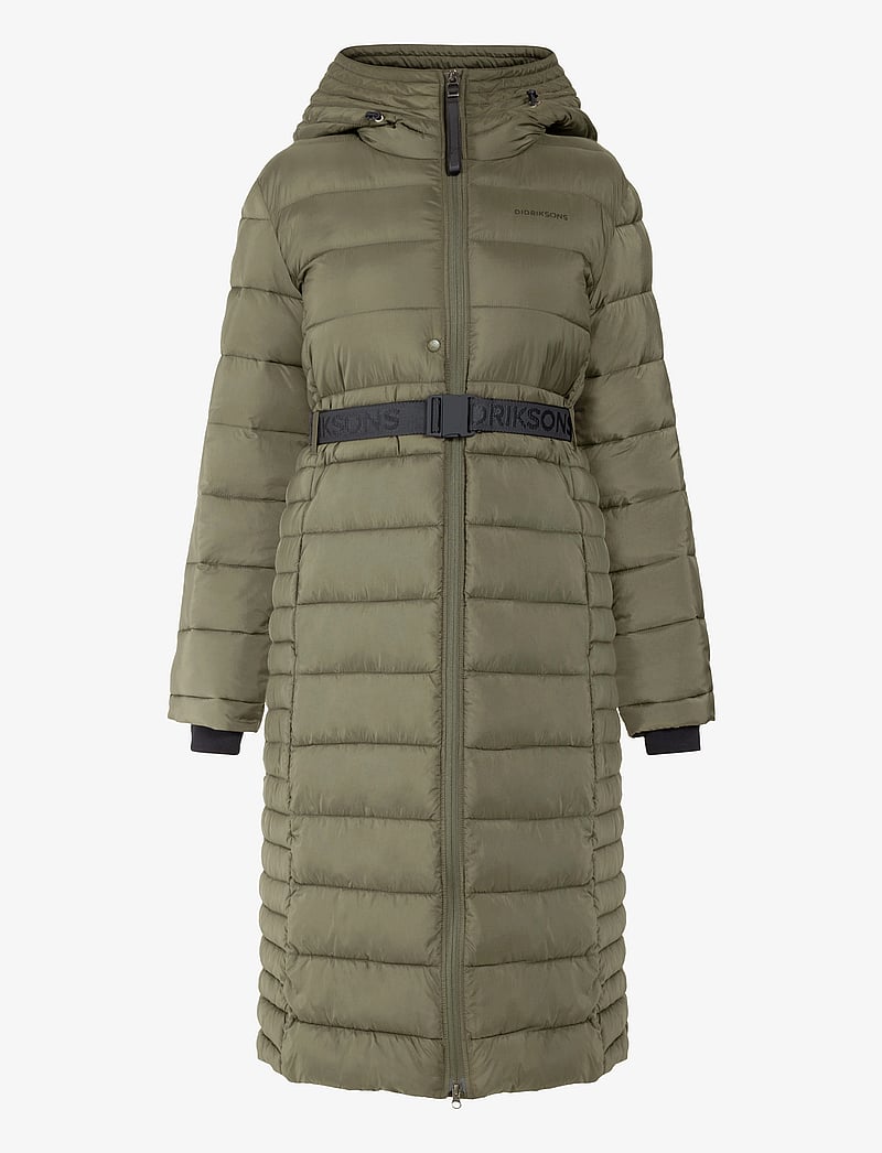 Didriksons - KLEO WNS PARKA L - jacken - deep green - 1