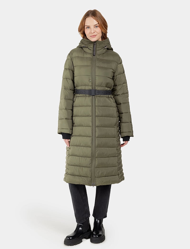 Didriksons - KLEO WNS PARKA L - jacken - deep green - 3