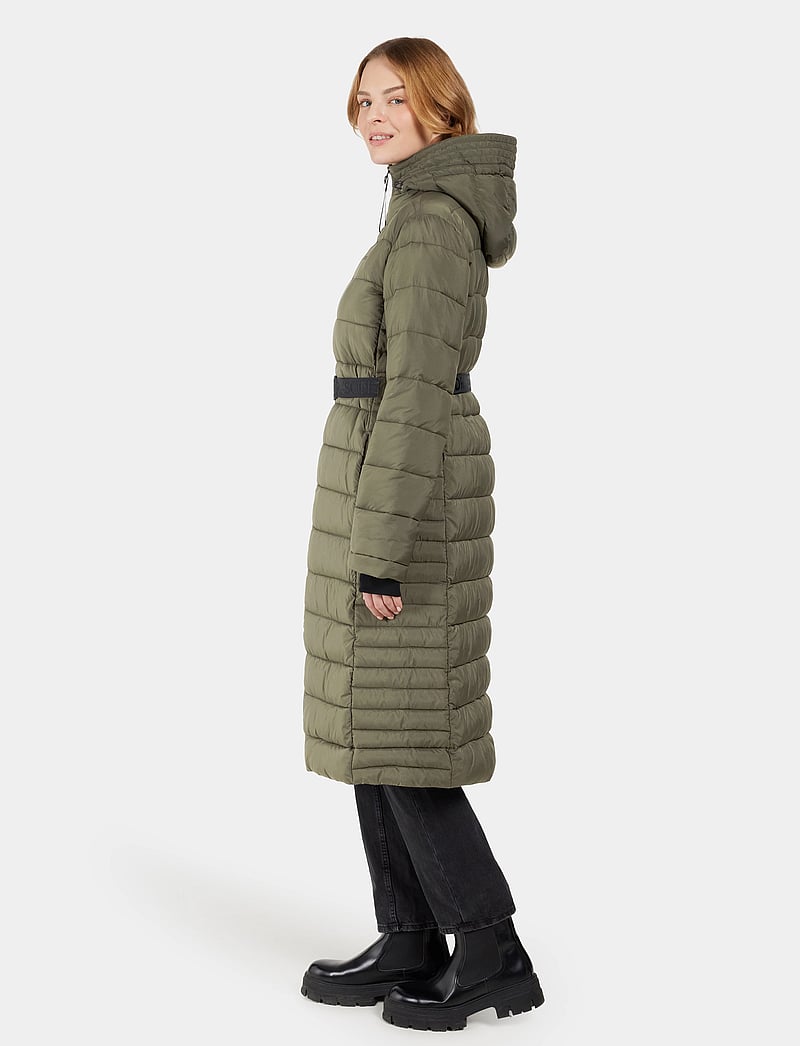 Didriksons - KLEO WNS PARKA L - jacken - deep green - 4