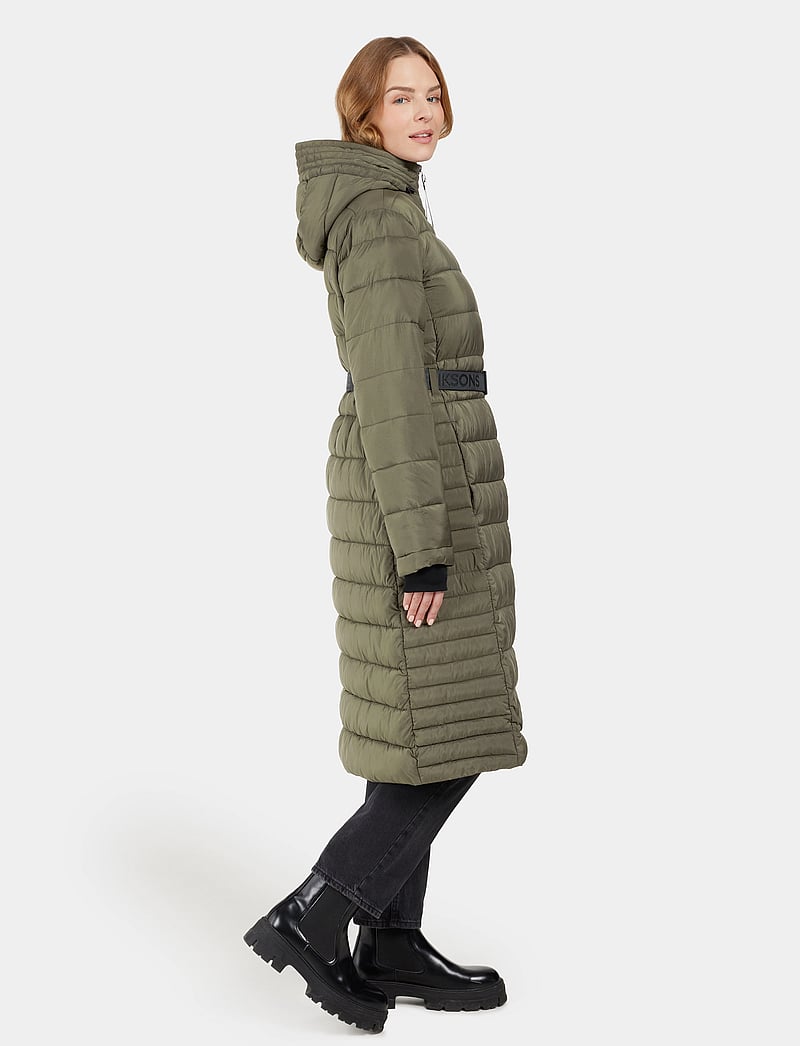 Didriksons - KLEO WNS PARKA L - jacken - deep green - 5