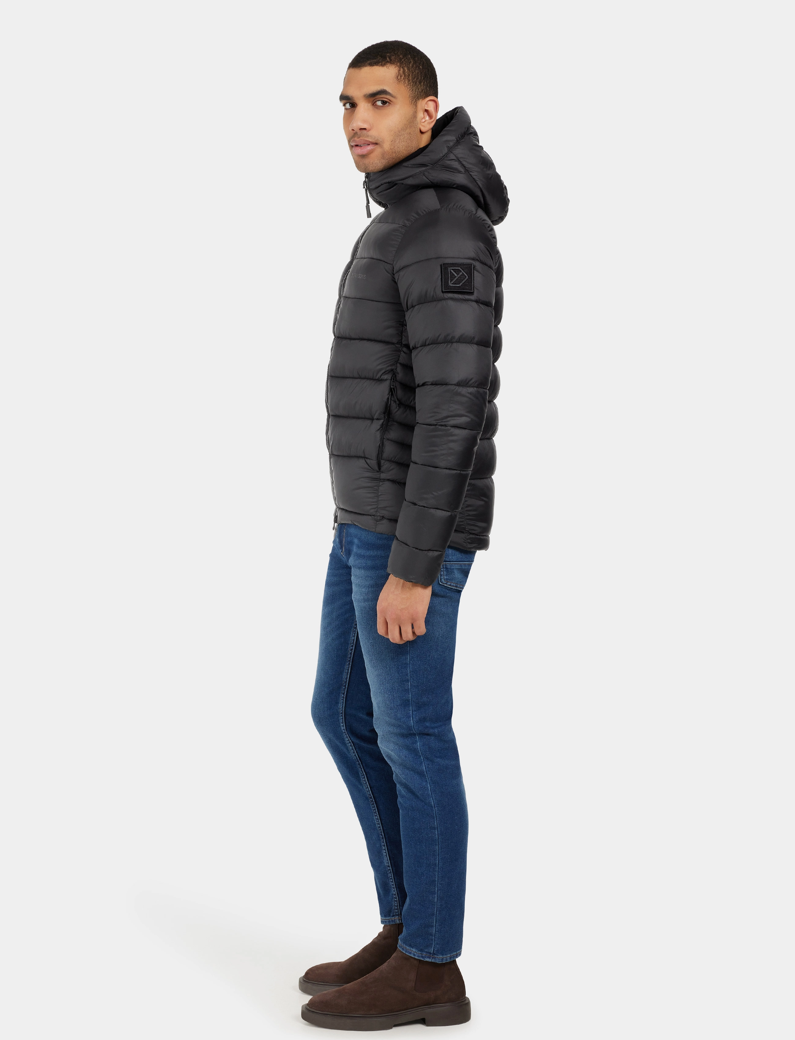 Didriksons - ED USX JKT - vinterjakker - black - 4