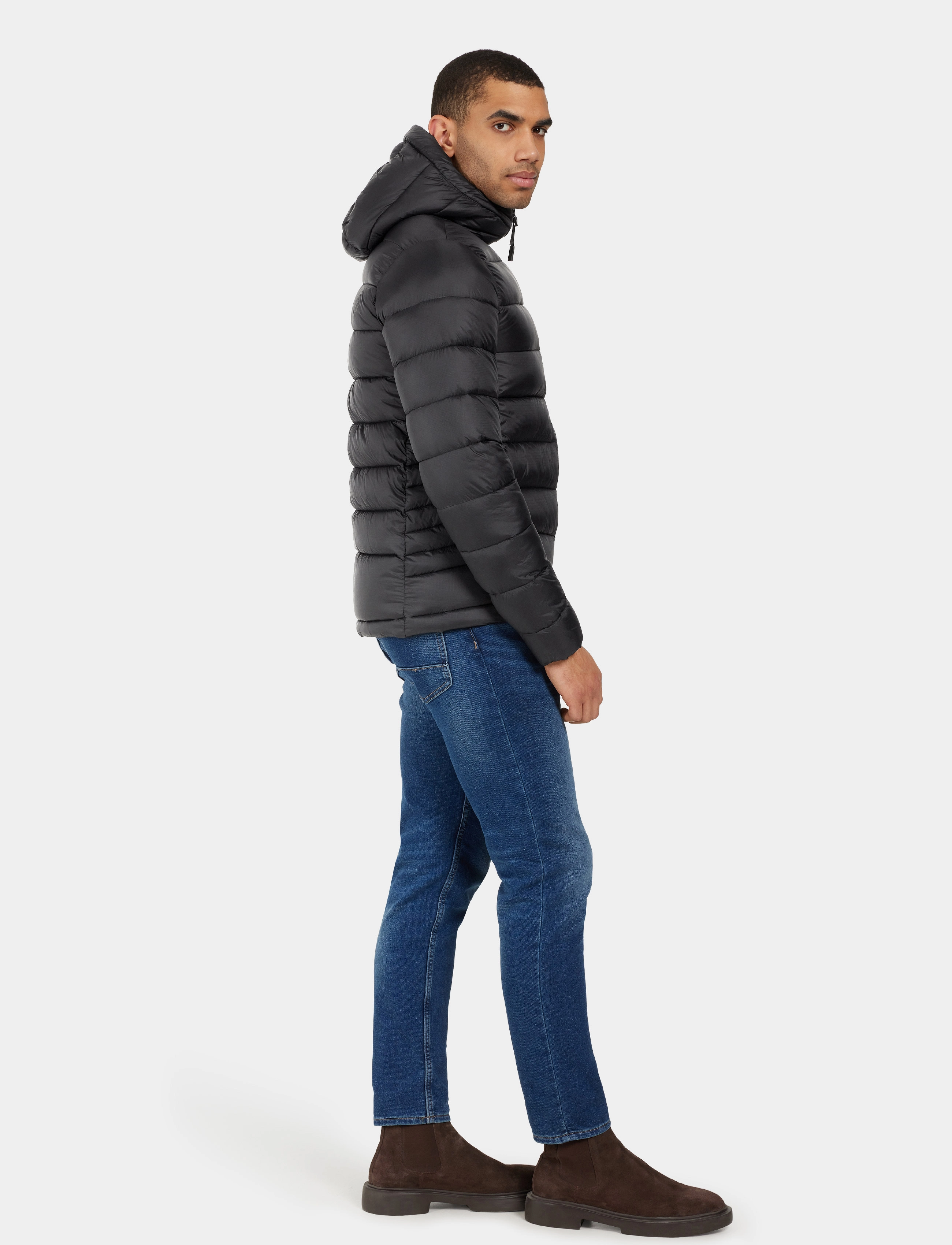 Didriksons - ED USX JKT - vinterjakker - black - 5