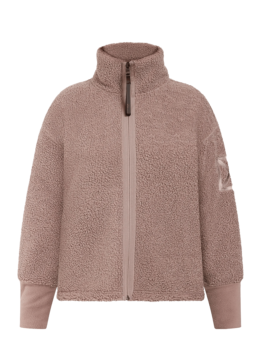 Didriksons - Mella Full-Zip - oberteile - bark - 3
