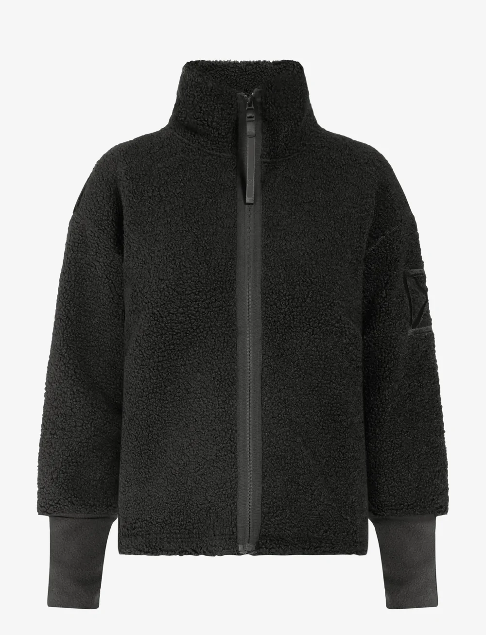 Didriksons - Mella Full-Zip - kampsunid ja vahekihid - black - 1