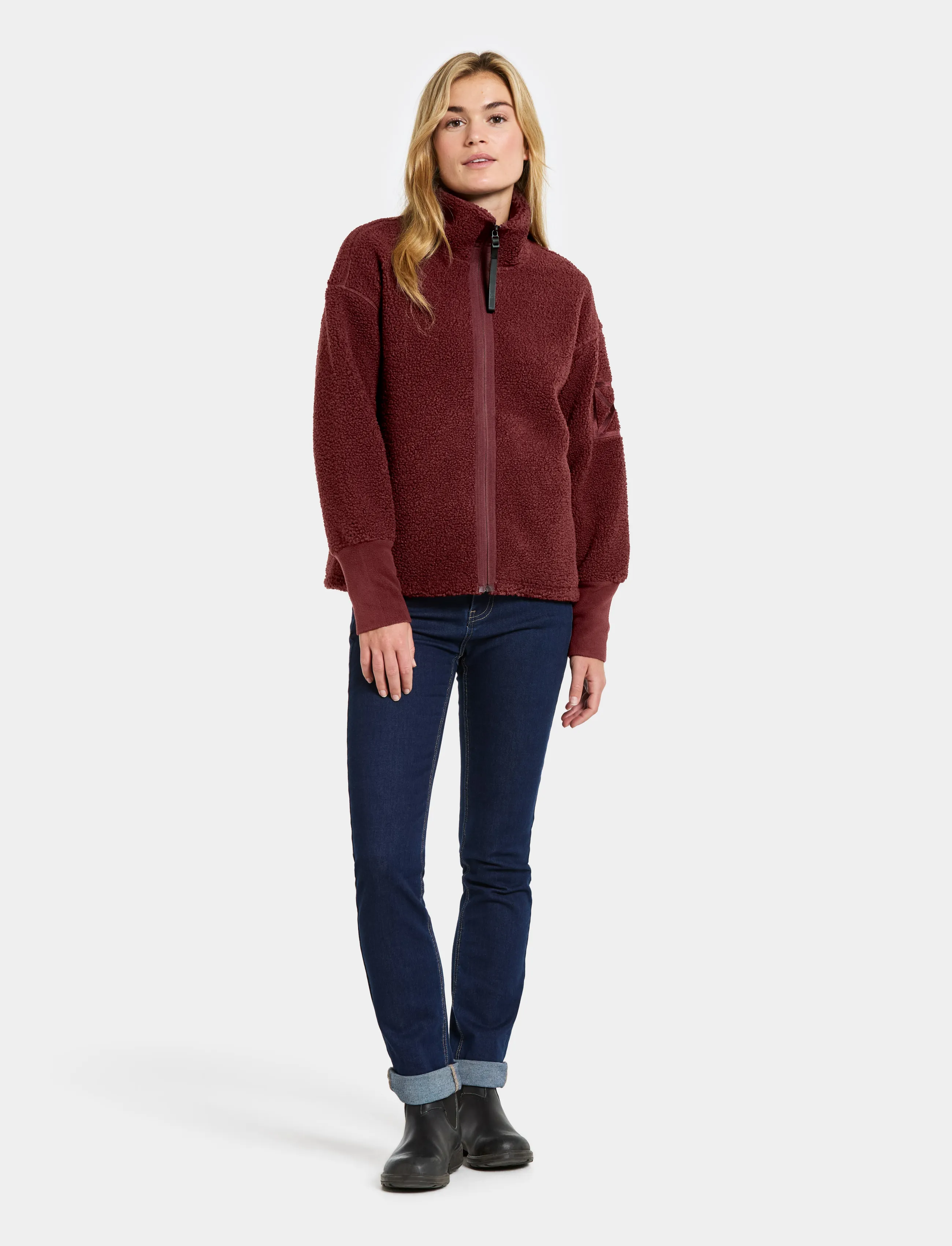 Didriksons - Mella Full-Zip - oberteile - old rust - 3