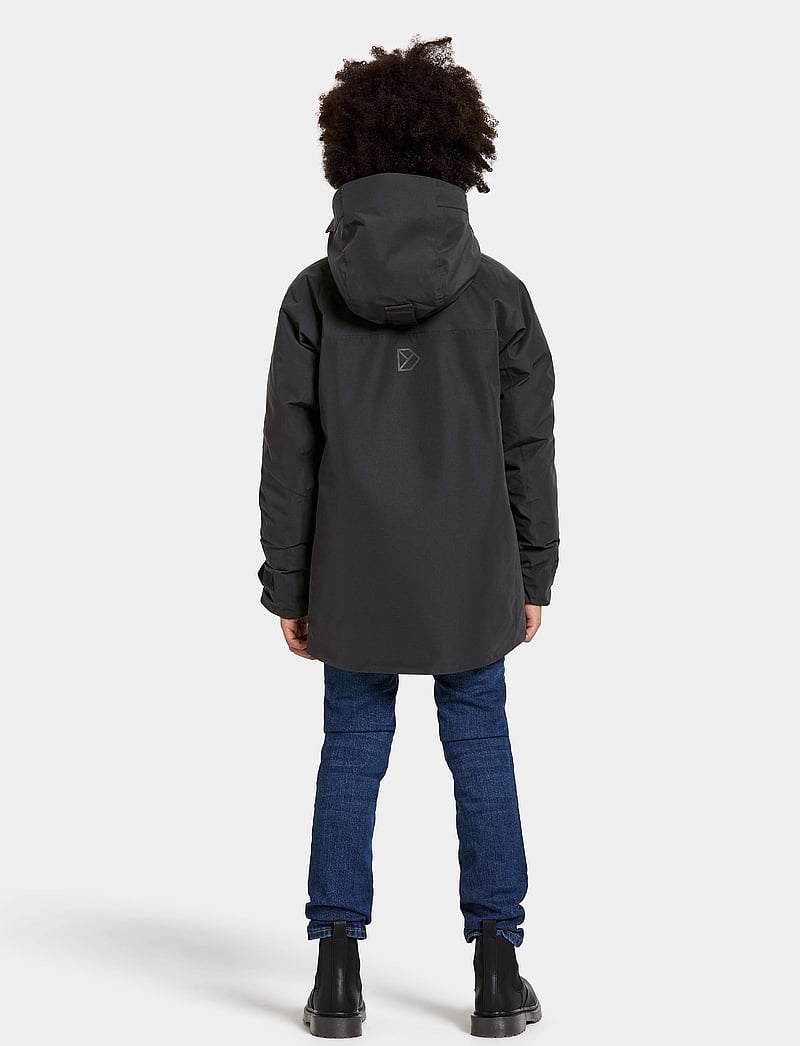 Didriksons - DOLOMIT KIDS JKT 2 - black - 3