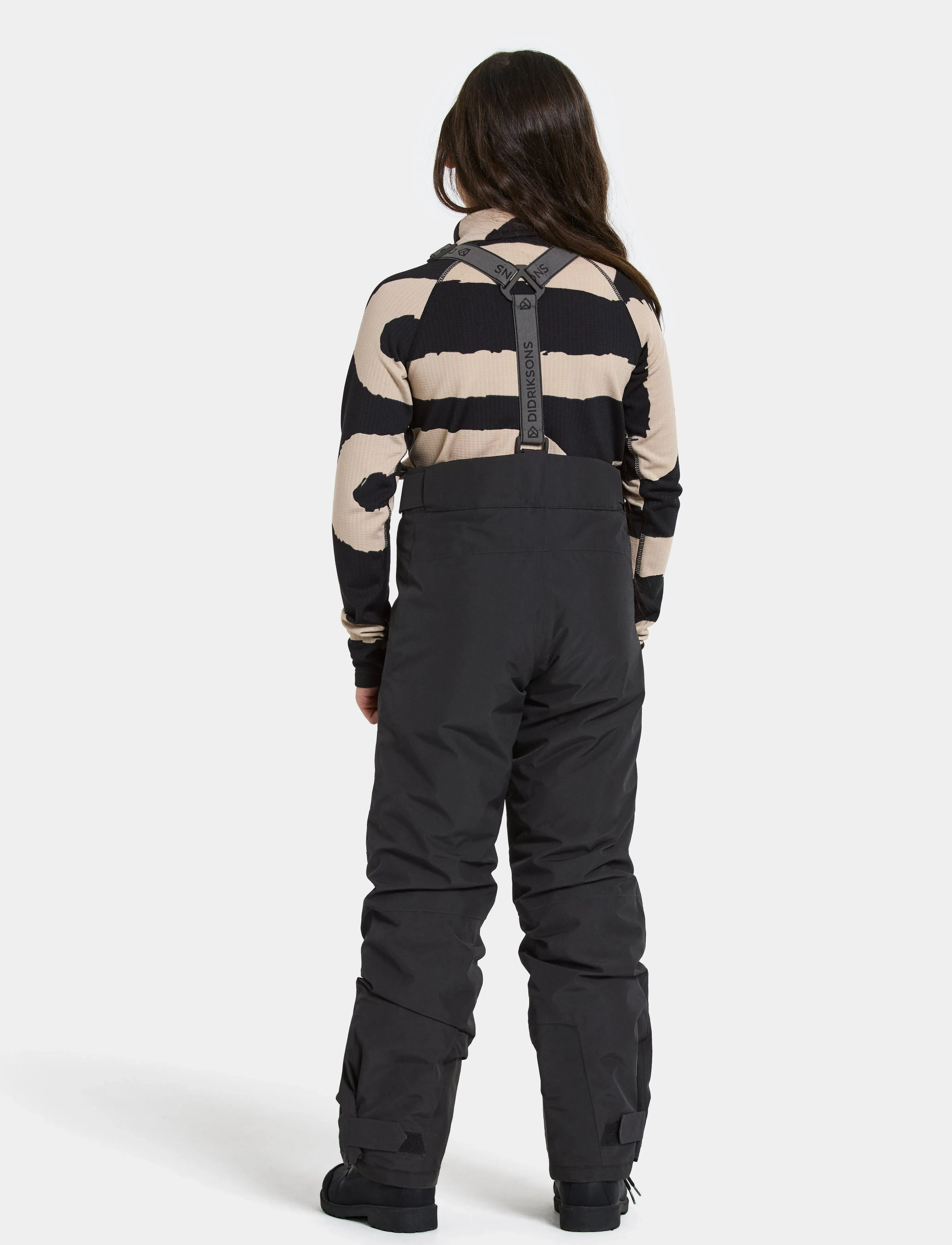 Didriksons - DACIT KIDS PANTS - skidbyxor - black - 3