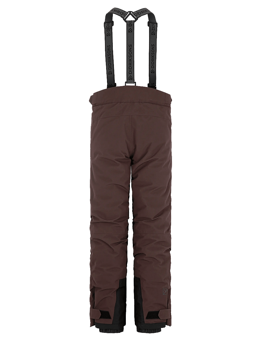 Didriksons - Dacit Kids' Pants - suusapüksid - shadow brown - 2