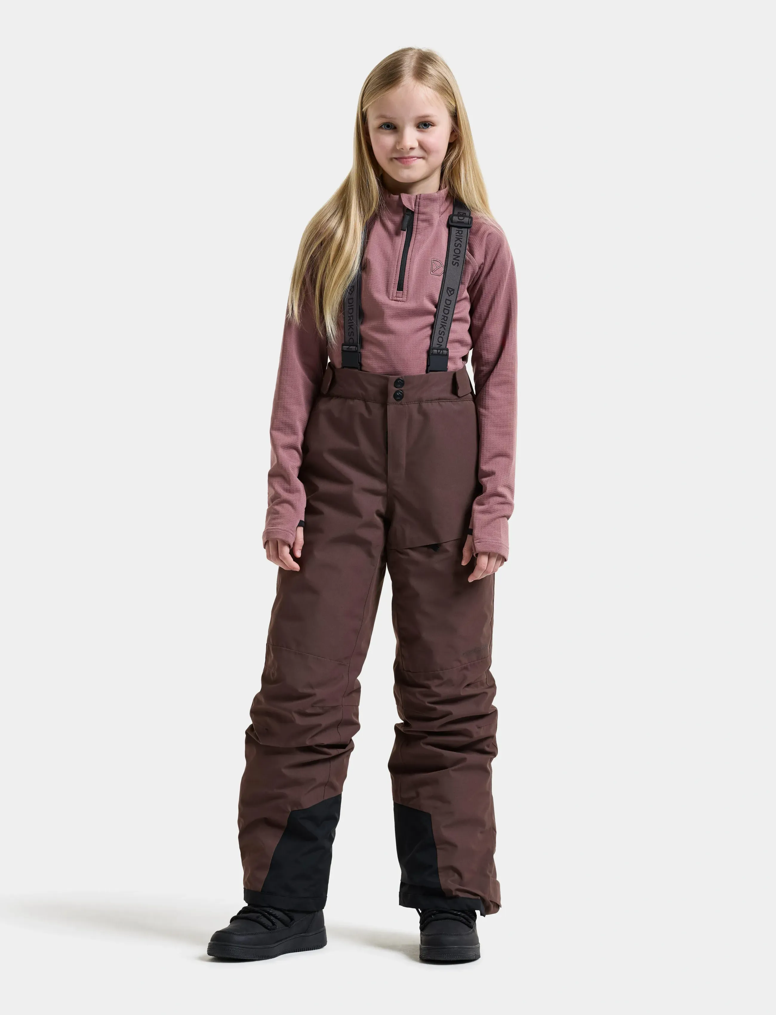 Didriksons Dacit Kids' Pants - Didriksons - SHADOW BROWN / brown